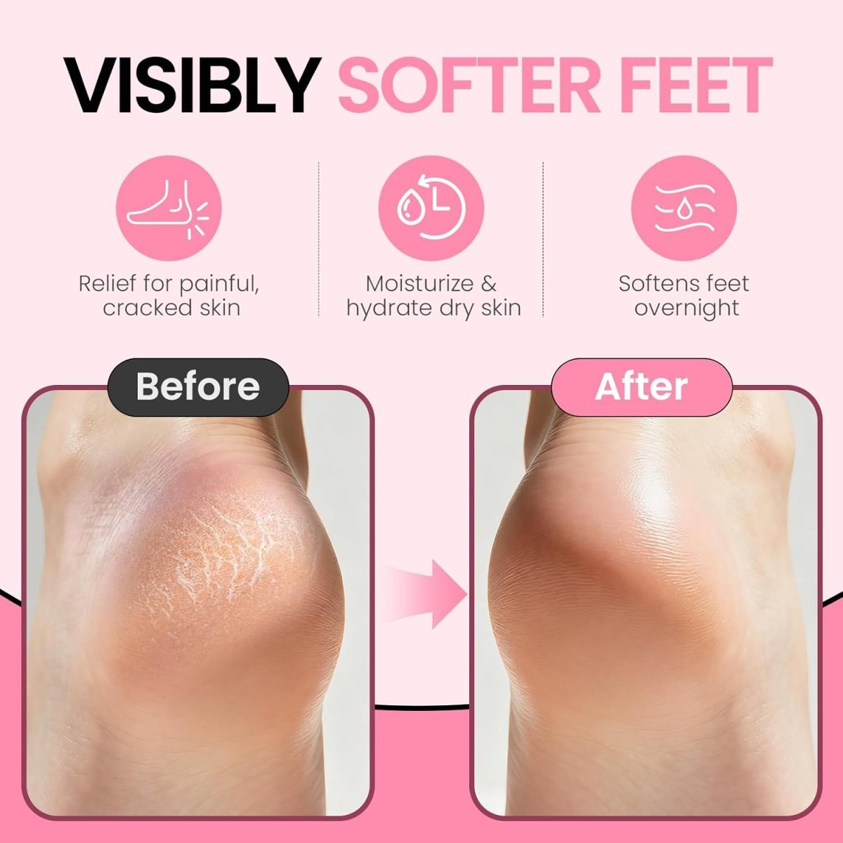 SoftStep™ | Magic Gel Socks ✨ - GingerDrop.in