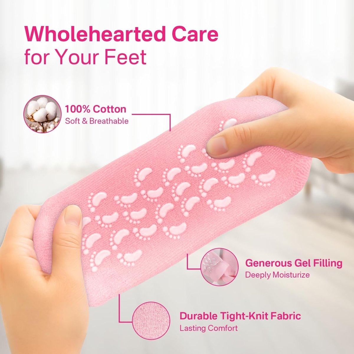 SoftStep™ | Magic Gel Socks ✨ - GingerDrop.in