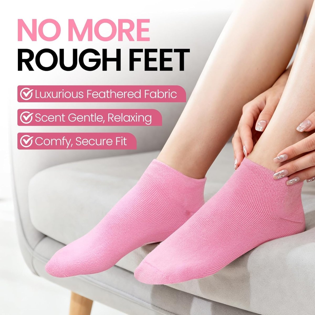 SoftStep™ | Magic Gel Socks ✨ - GingerDrop.in