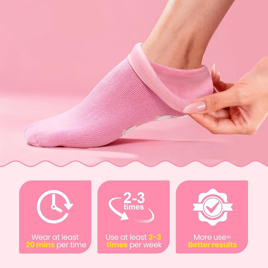 SoftStep™ | Magic Gel Socks ✨ - GingerDrop.in